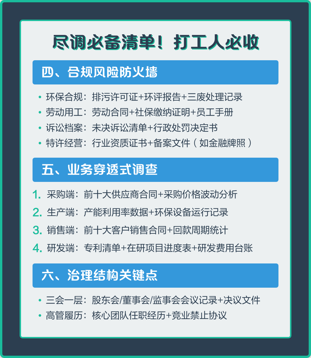 尽调清单模板定制(尽调项目是什么意思)大同市